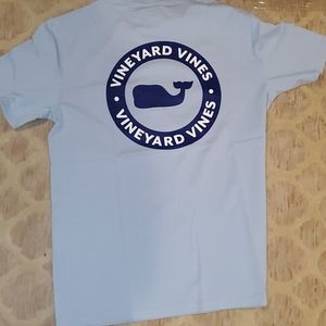 Vineyard Vines Whale Dot Short Sleeve Pocket Tee
